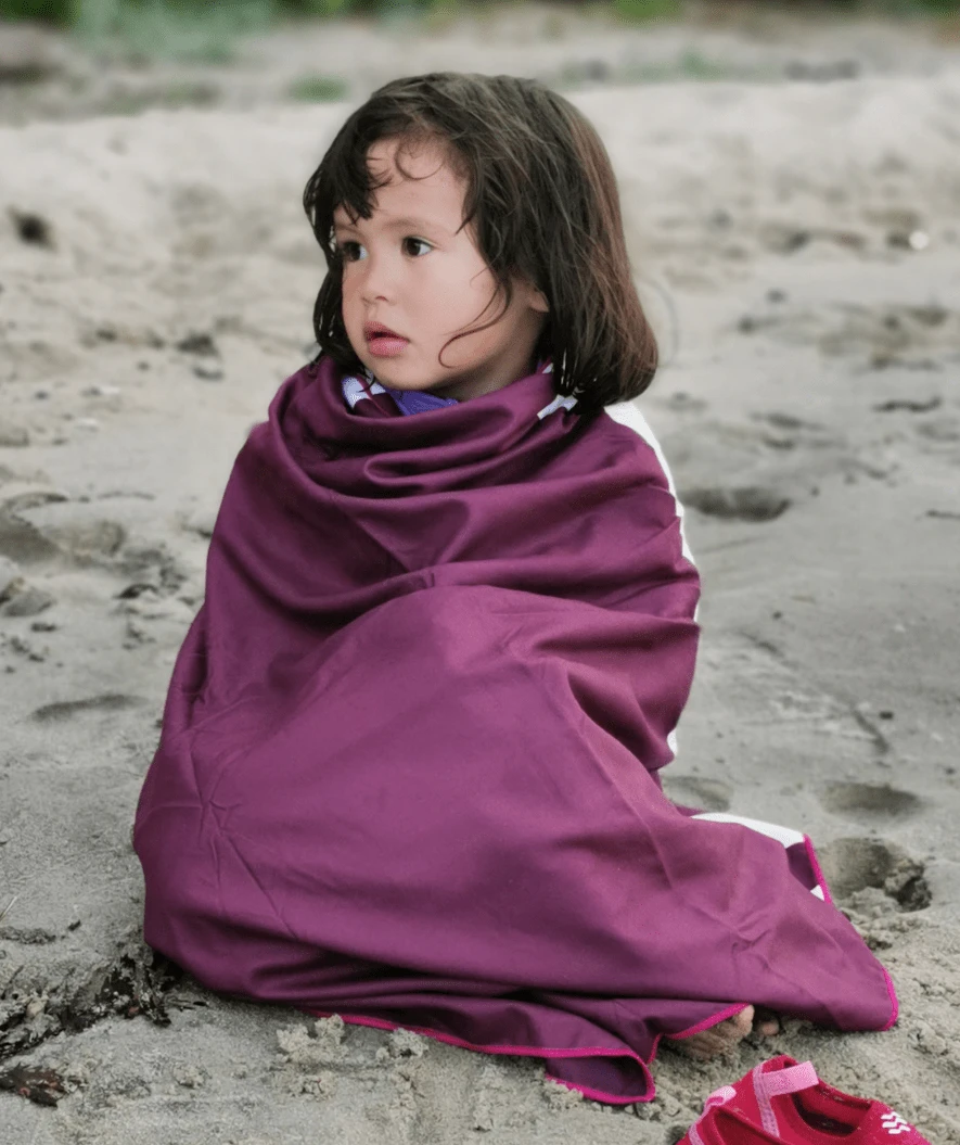 Watery Microfiber Håndkle - Eco Nebraska - Lilla - Bilde 6