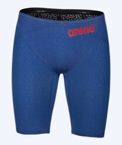 Arena Konkurranse Badebukser Til Menn - Carbon Glide - Ocean Blue