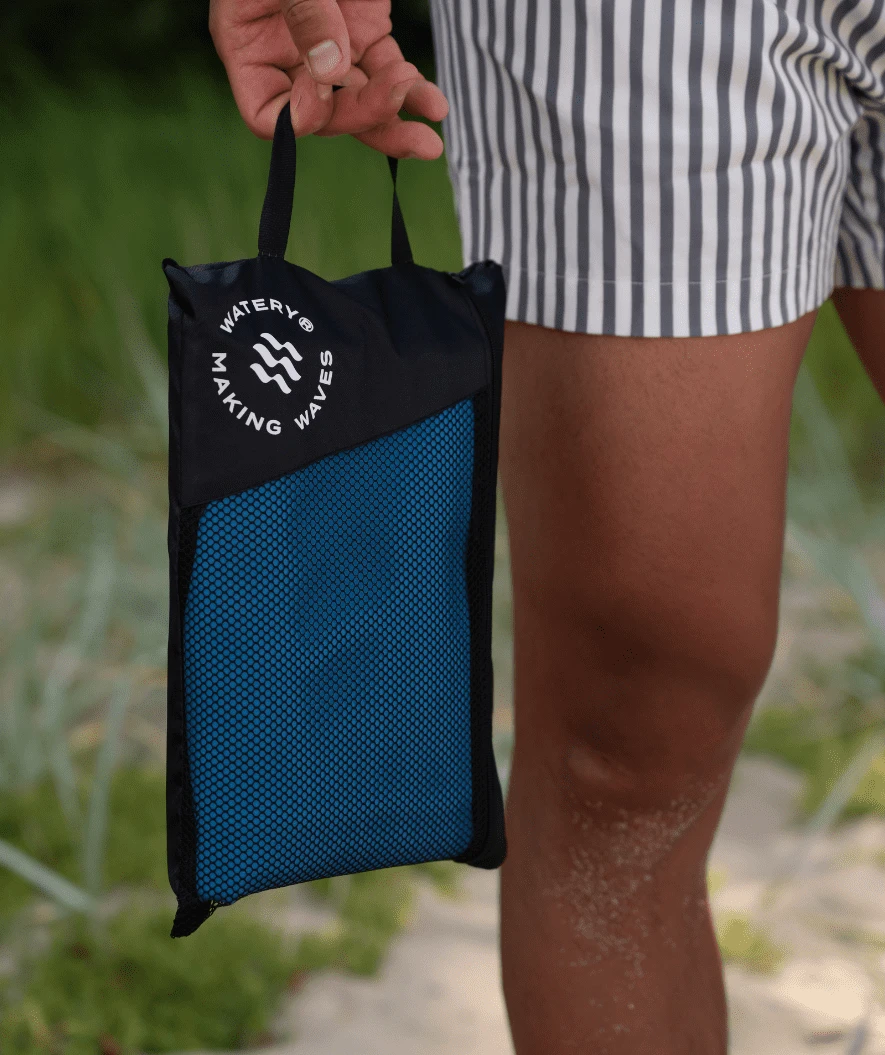 Watery Microfiber Håndkle - Eco Nebraska Familie - Sand - Bilde 4