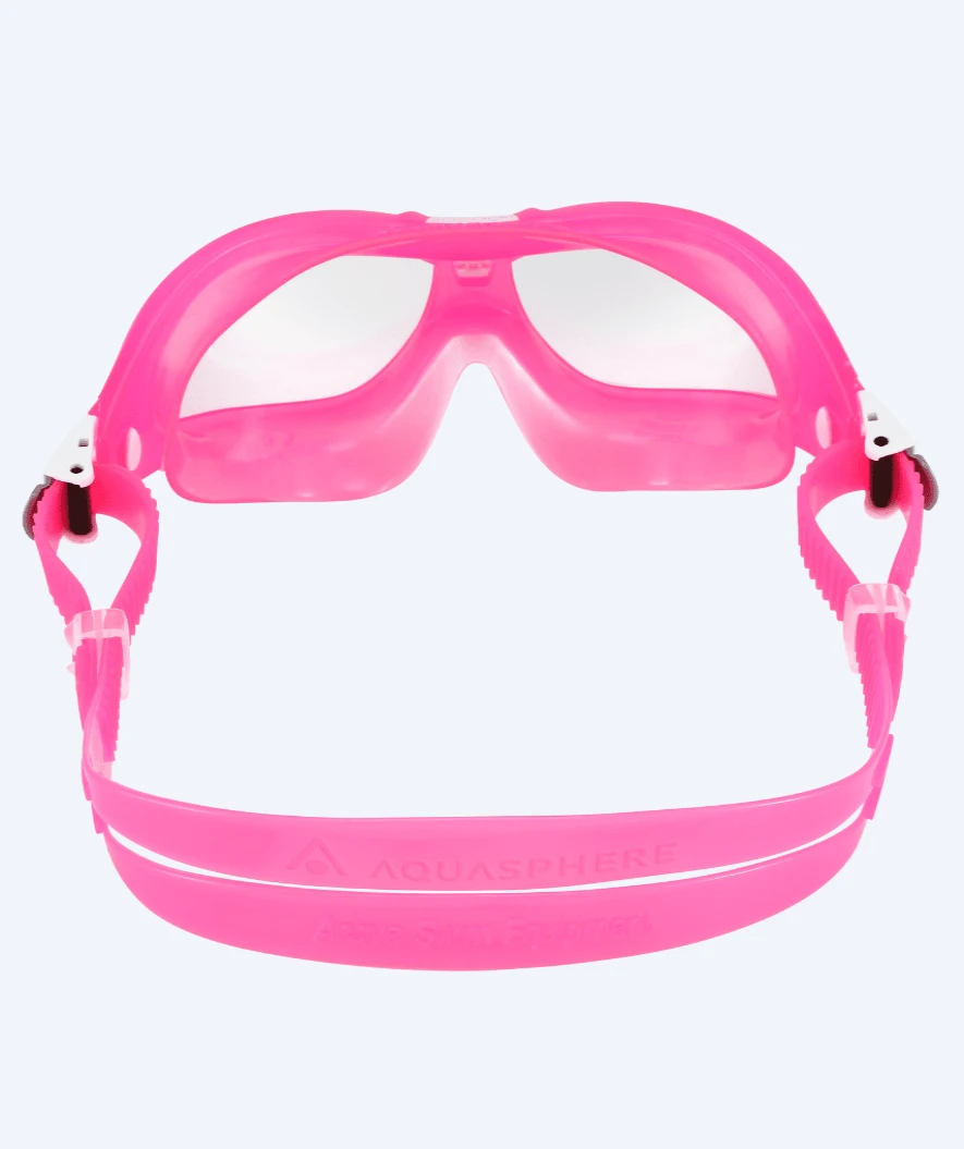 Aquasphere Svømmebriller Til Barn - Seal 2 (3-10 år) - Lyserød (klar Linse) - Bilde 2