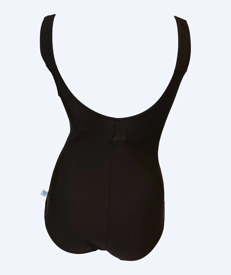 Mirou Badedrakt Plus Size Til Damer M. Blomster - 1180s - Svart/hvit - Bilde 2