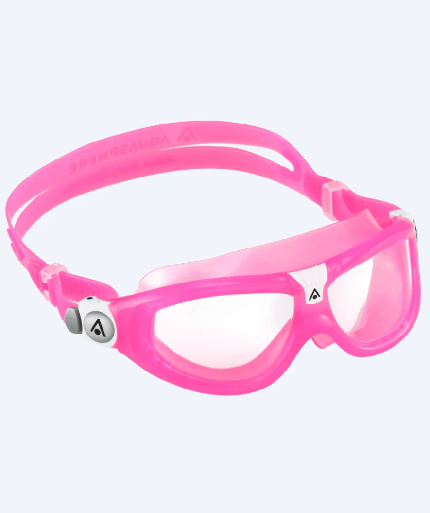 Aquasphere Svømmebriller Til Barn - Seal 2 (3-10 år) - Lyserød (klar Linse) - Bilde 4