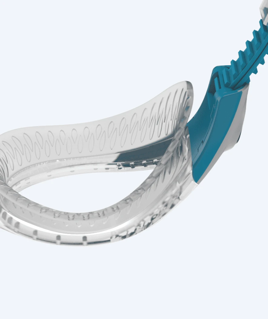 Speedo Dame Svømmebriller - Biofuse Flexiseal - Lyseblå (Klar Linse) - Bilde 5