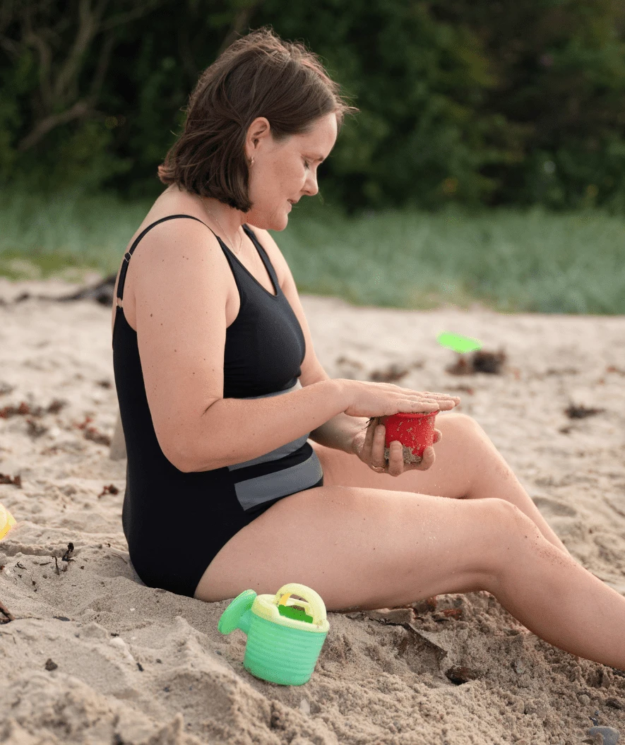 Watery Badedrakt Med Innlegg Til Damer - Mystique Stripes - Pinky - Bilde 4