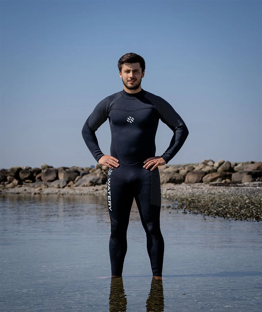 Watery Våtdrakt Til Herre - Hedgehog (3mm) - Svart - Bilde 19