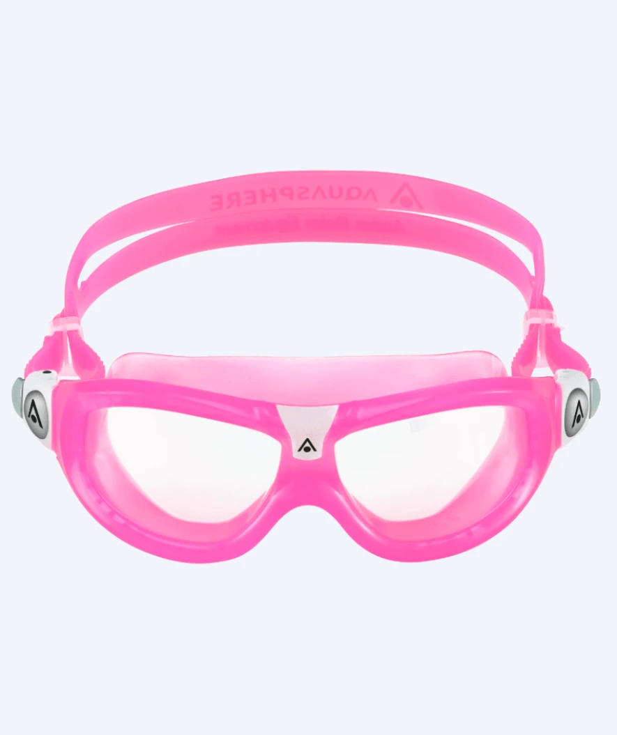 Aquasphere Svømmebriller Til Barn - Seal 2 (3-10 år) - Lyserød (klar Linse) - Bilde 5