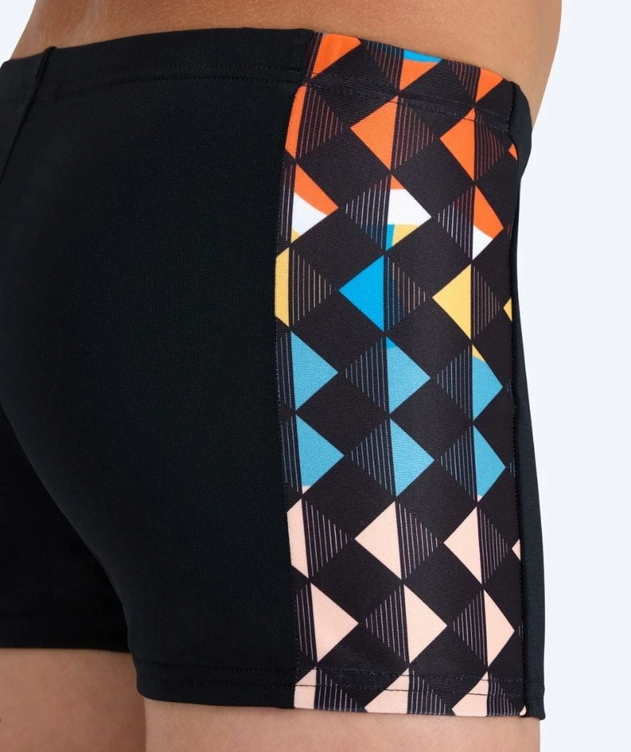 Arena Firkantede Badebukser Til Gutter - Carnival - Svart - Bilde 8