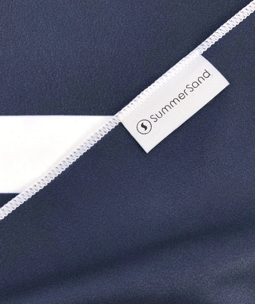 SummerSand Mikrofiber Håndkle - Deep Blue (Mørkeblå) - Bilde 5