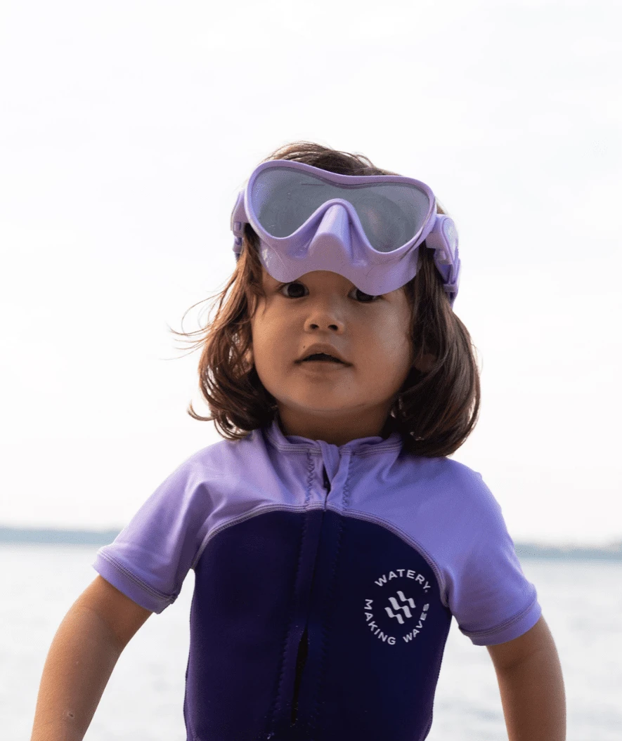 Watery Dykkermaske Til Barn - Cliff - Lyseblå - Bilde 4