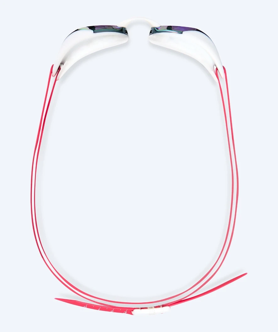 Watery Elite Svømmebriller - Poseidon Ultra Mirror - Rosa/gull - Bilde 3