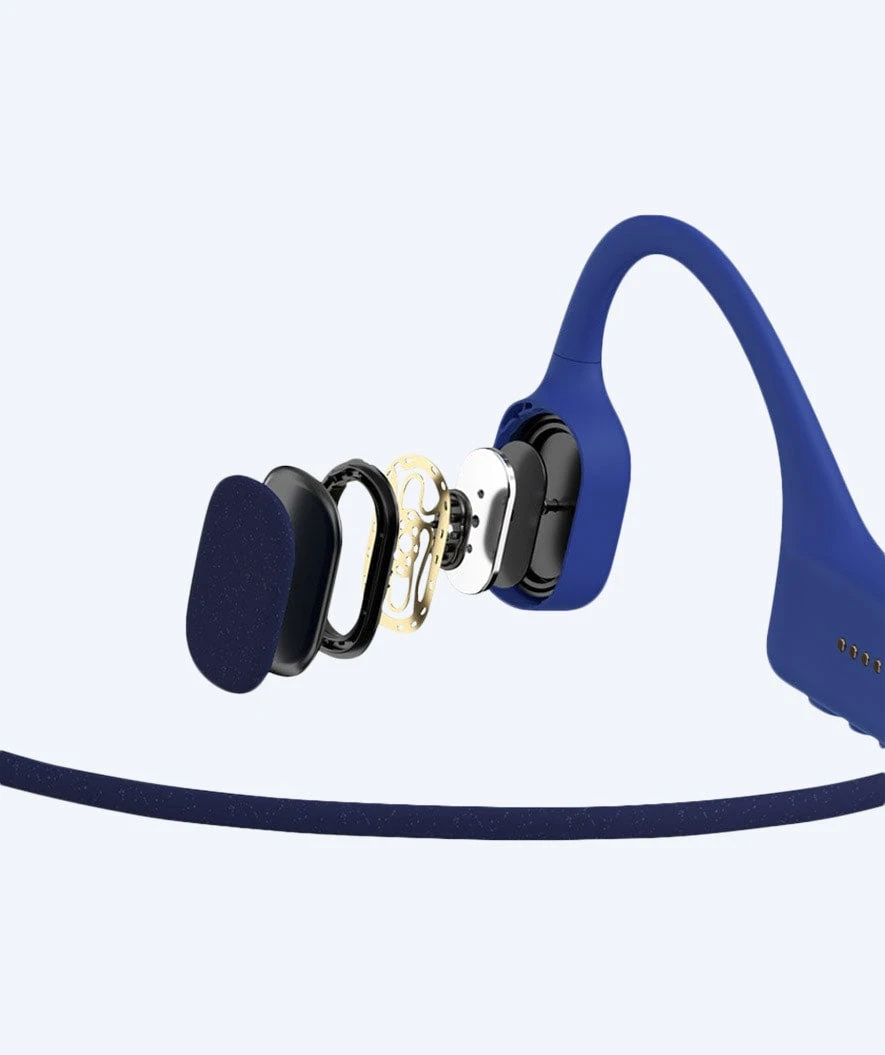 AfterShokz Vanntett MP3-spiller - Xtrainerz - Sapphire Blue - Bilde 4
