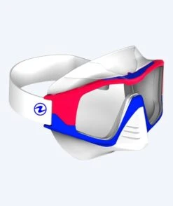 Aqualung Dykkermaske Til Voksne - Vita - Blå/rød