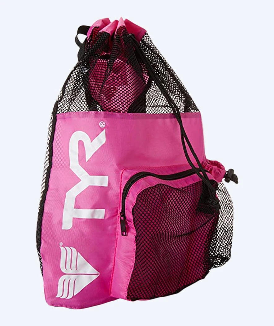 TYR Svømmenett - Big Mesh Mummy 40 L - Rosa