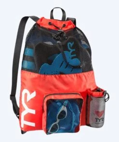 TYR Svømmenett - Big Mesh Mummy 40 L - Rød