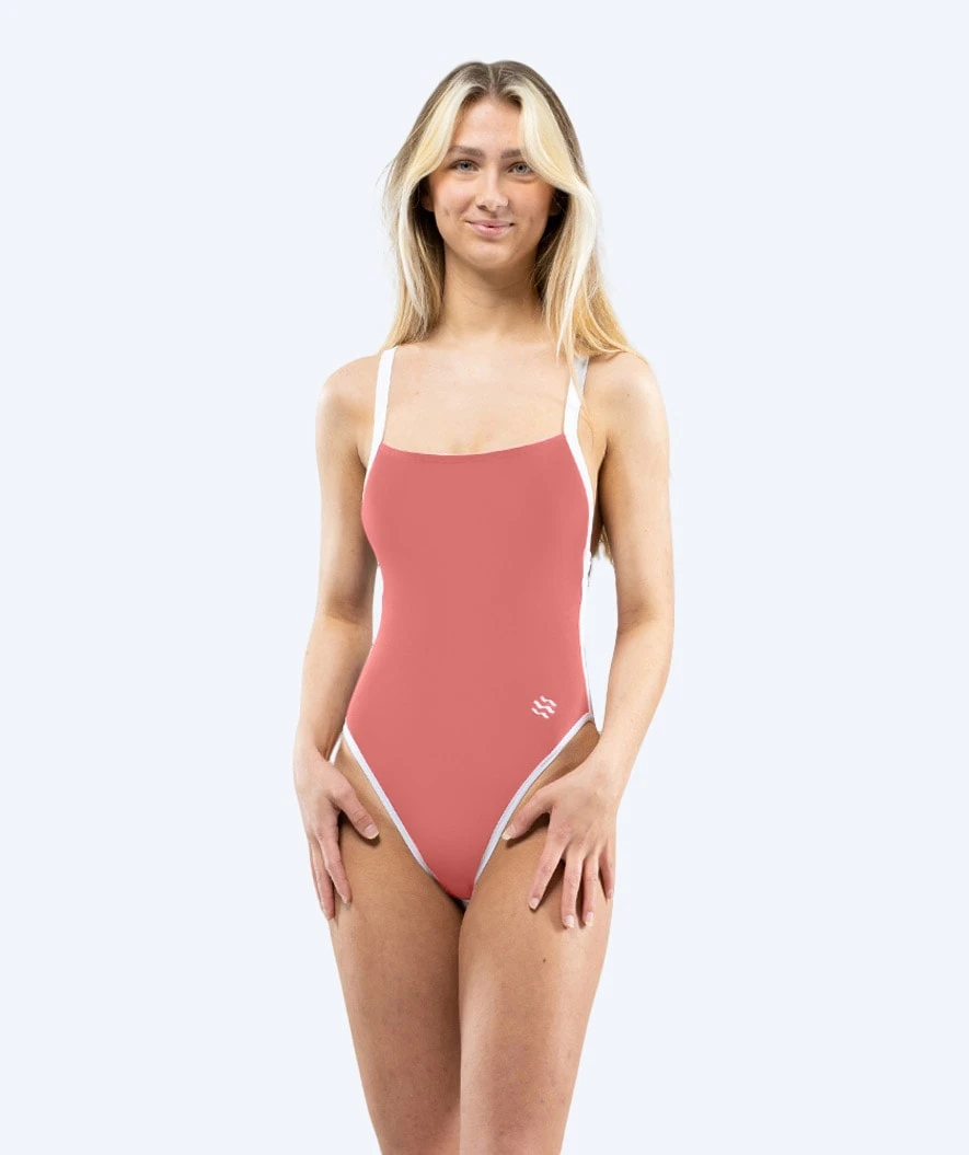 Watery Badedrakt Til Damer - Eco Sunkissed Solid - Cavalry Red - Bilde 2