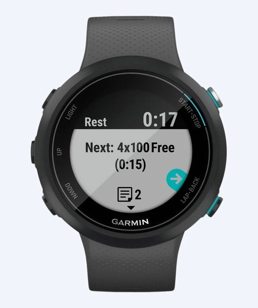 Garmin Svømmeklokke - Swim 2 - Slate (Svart) - Bilde 9