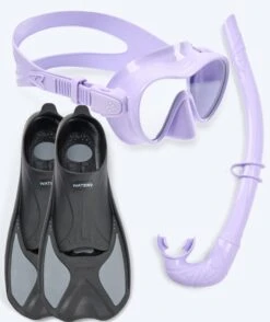 Watery Snorkelsett Til Barn - Pike Cliff - Lilla