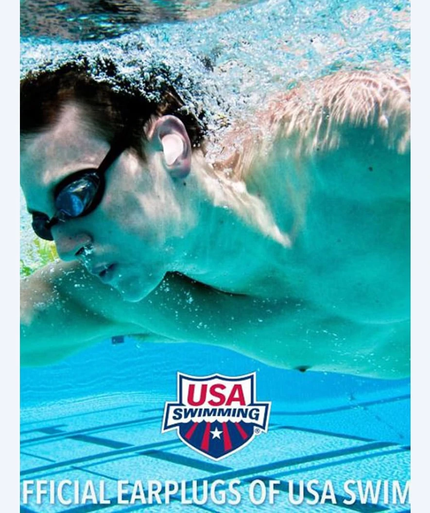 Mack´s ørepropper Til Svømming 6 Par - Klar - Bilde 4