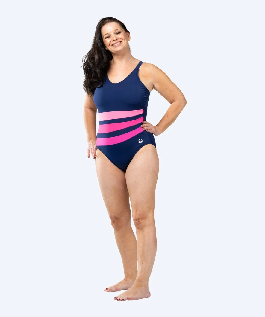 Watery Badedrakt Med Innlegg Til Damer - Mystique Stripes - Pinky - Bilde 9