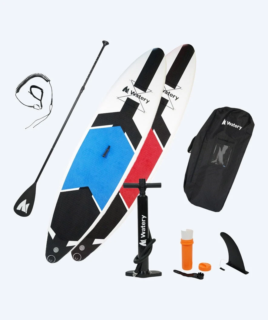 Pakketilbud: 2x Watery Global Oppblåsbart SUP PaddleBoard 10'6 - Bilde 7