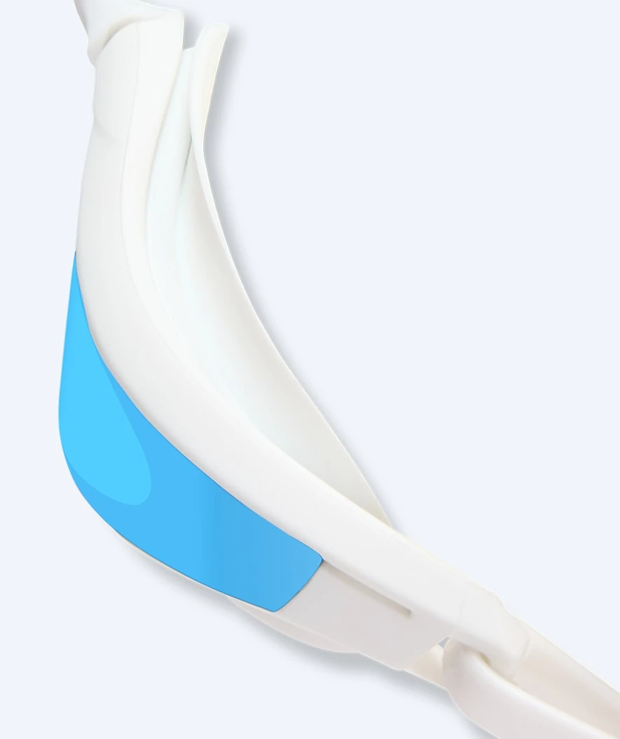 Watery Svømmebriller - Instinct Ultra Mirror - Hvit/blå - Bilde 8