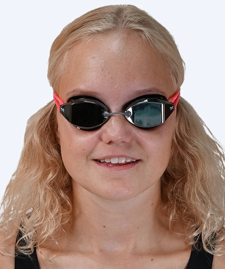 TYR Svømmebriller - Tracer-X Racing Nano Mirrored - Gull - Bilde 2