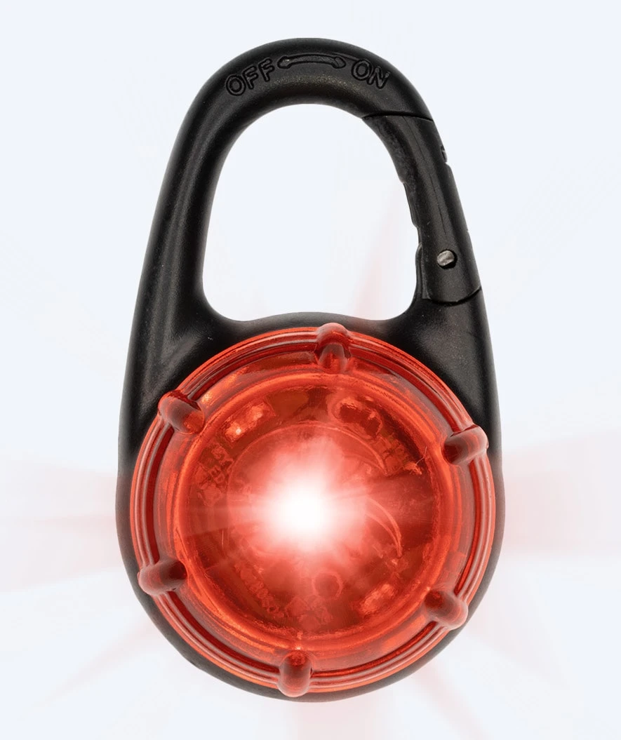 Watery Vanntett LED Lys Til Svømmebag - Pro - Rød - Bilde 2