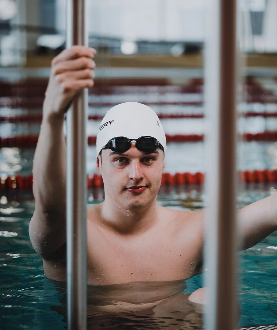 Watery Konkurranse Badehette - Signature Dome - Hvit - Bilde 5