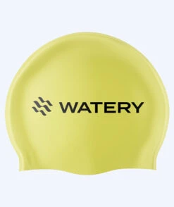 Watery Badehette - Signature - Fluo Gul
