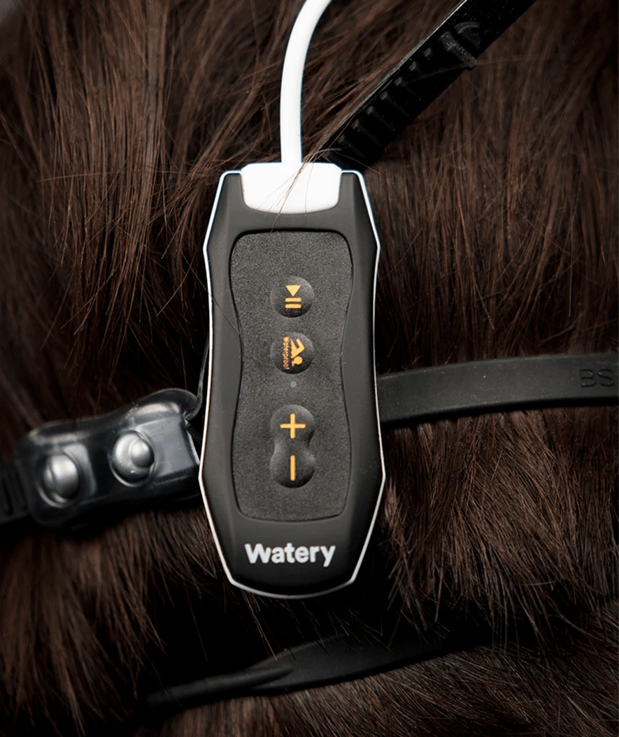 Watery Vanntette MP3 øretelefoner - Storm - Svart - Bilde 4