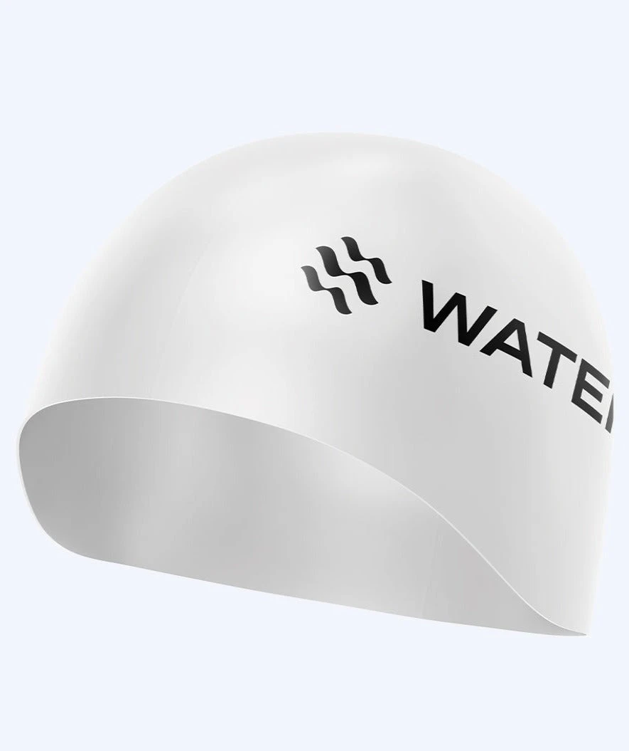 Watery Konkurranse Badehette - Signature Dome - Hvit