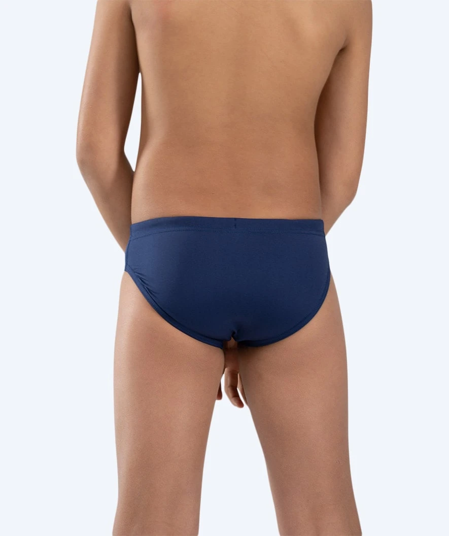 Watery Trekantede Badebukser Til Gutter - Budgie Eco - Blue Sporty - Bilde 7