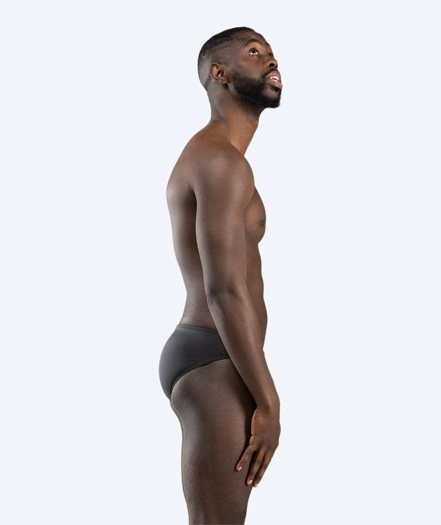 Watery Briefs Badebukser Til Menn - Budgie Eco - Grå - Bilde 6