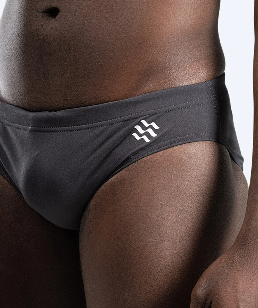 Watery Briefs Badebukser Til Menn - Budgie Eco - Grå - Bilde 10