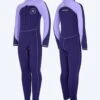 Watery Våtdrakt Til Barn - Calypso Full-Body - Lilla