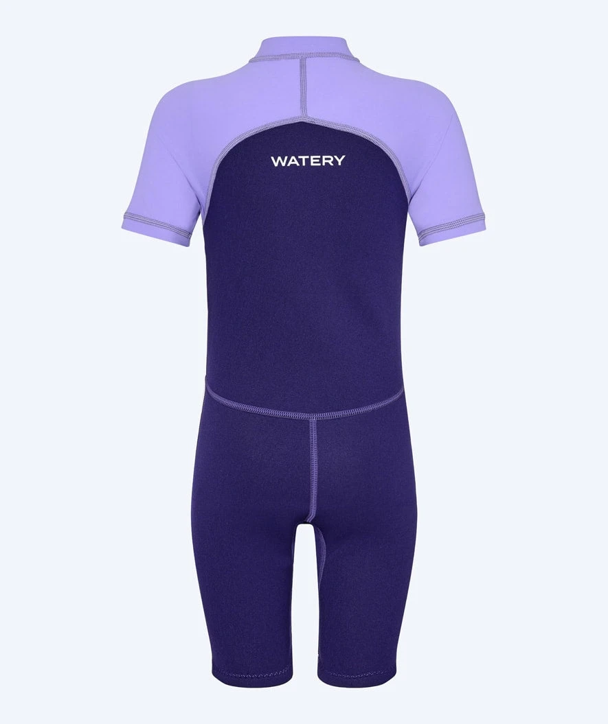 Watery UV Våtdrakt Til Barn - Calypso Shorty - Lilla - Bilde 3