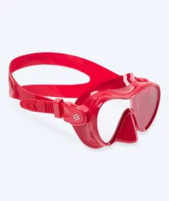 Watery Dykkermaske Til Barn - Cliff - Mørkerød