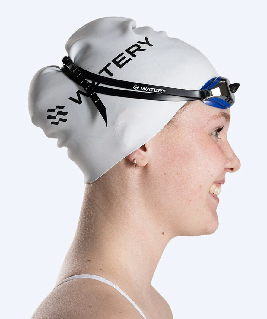 Watery Elite Svømmebriller - Poseidon Mirror - Blå/sølv - Bilde 9