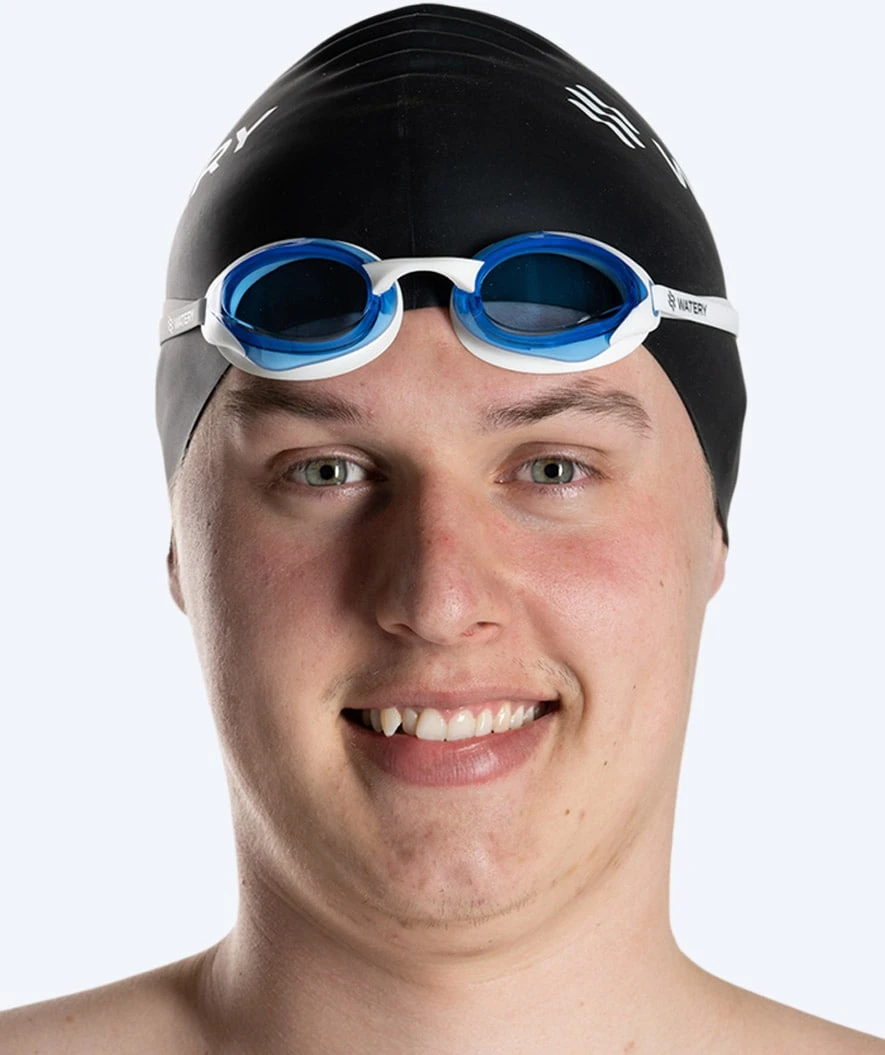 Watery Svømmebriller - Poseidon Ultra - Hvit/blå - Bilde 8