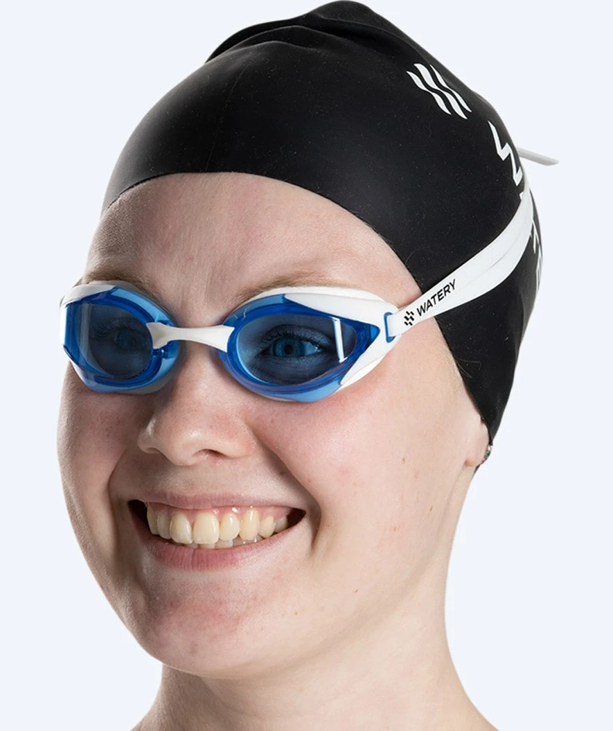 Watery Svømmebriller - Poseidon Ultra - Hvit/blå - Bilde 7