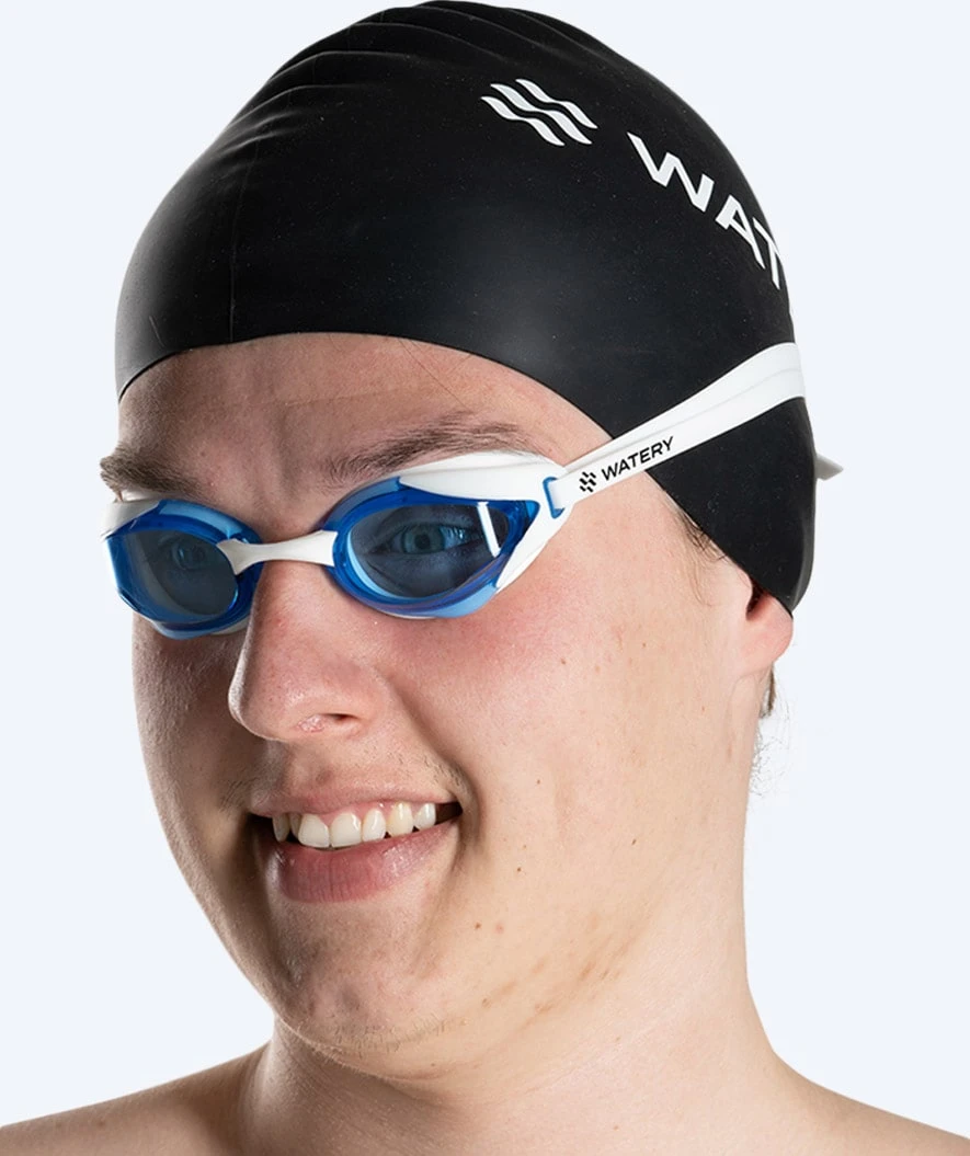 Watery Svømmebriller - Poseidon Ultra - Hvit/blå - Bilde 10