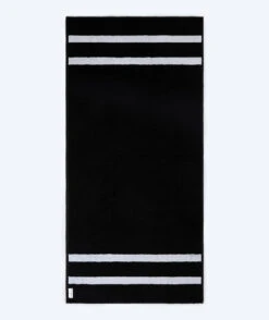 Watery Badehåndkle - Heat Swim Bomull - Deep Black