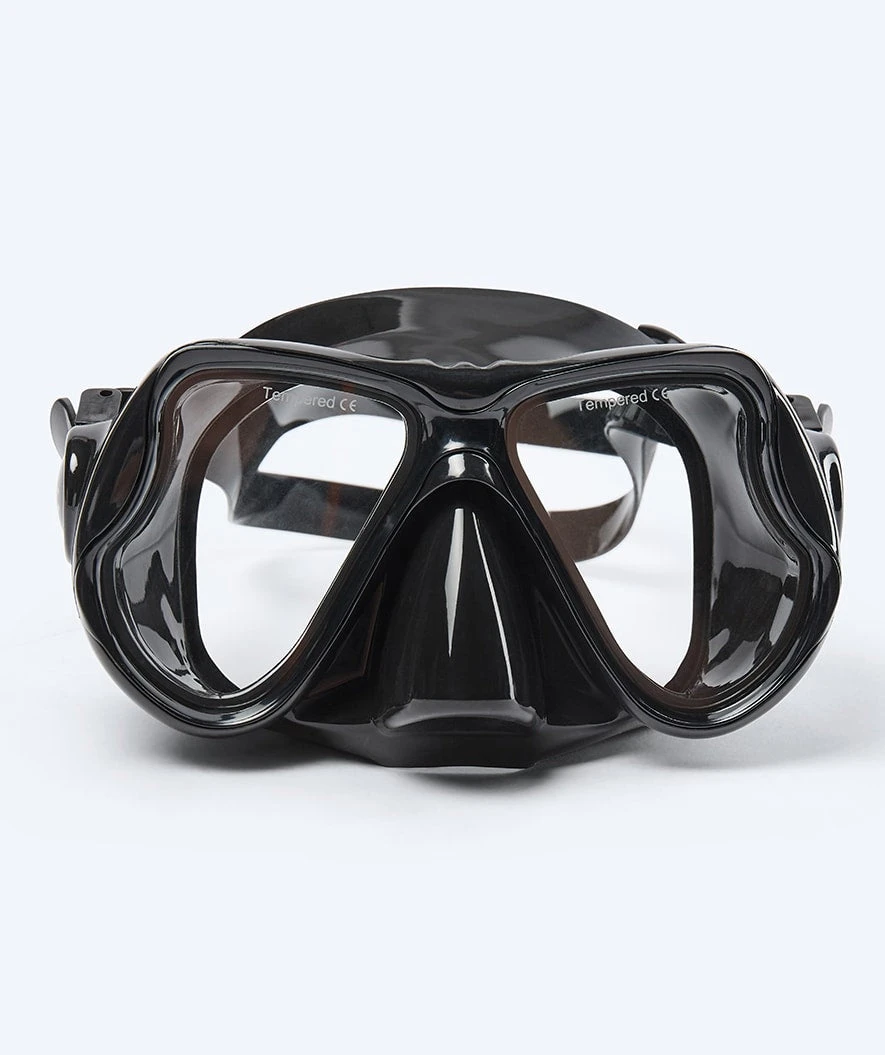 Watery Combo Snorkelsett Til Voksne - Hudson Semi-Dry - Svart - Bilde 2