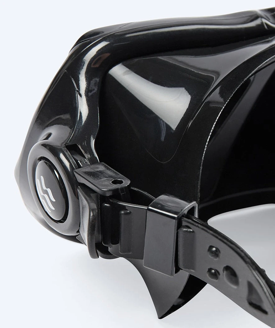 Watery Dykkermaske Til Voksne - Hudson - Svart - Bilde 8