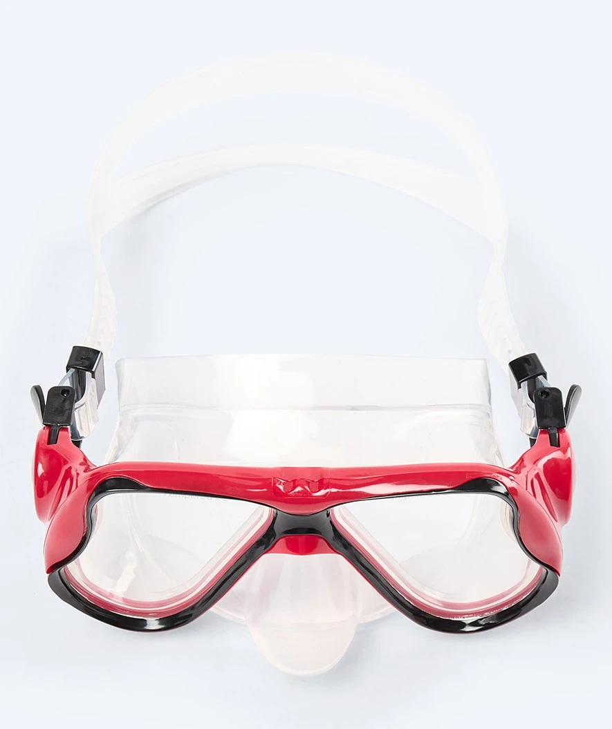 Watery Dykkermaske Til Voksne - Hudson - Rød/svart - Bilde 3
