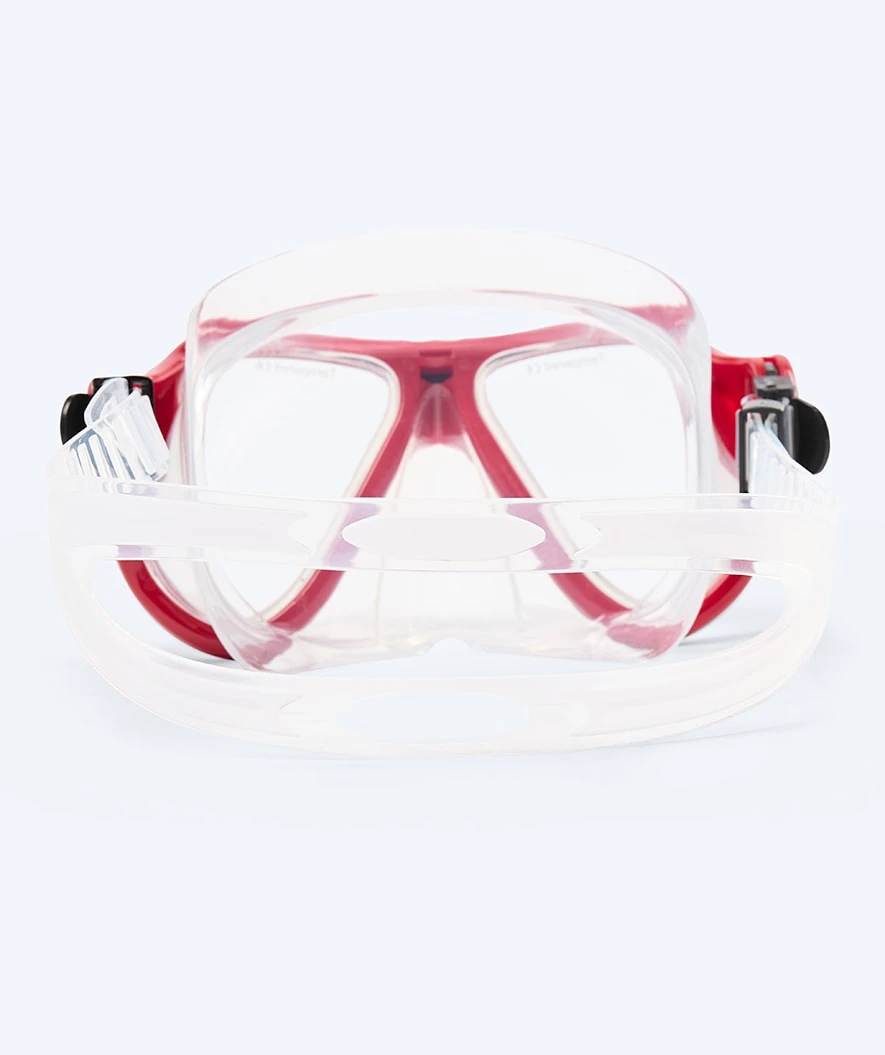 Watery Dykkermaske Til Voksne - Hudson - Rød/svart - Bilde 6