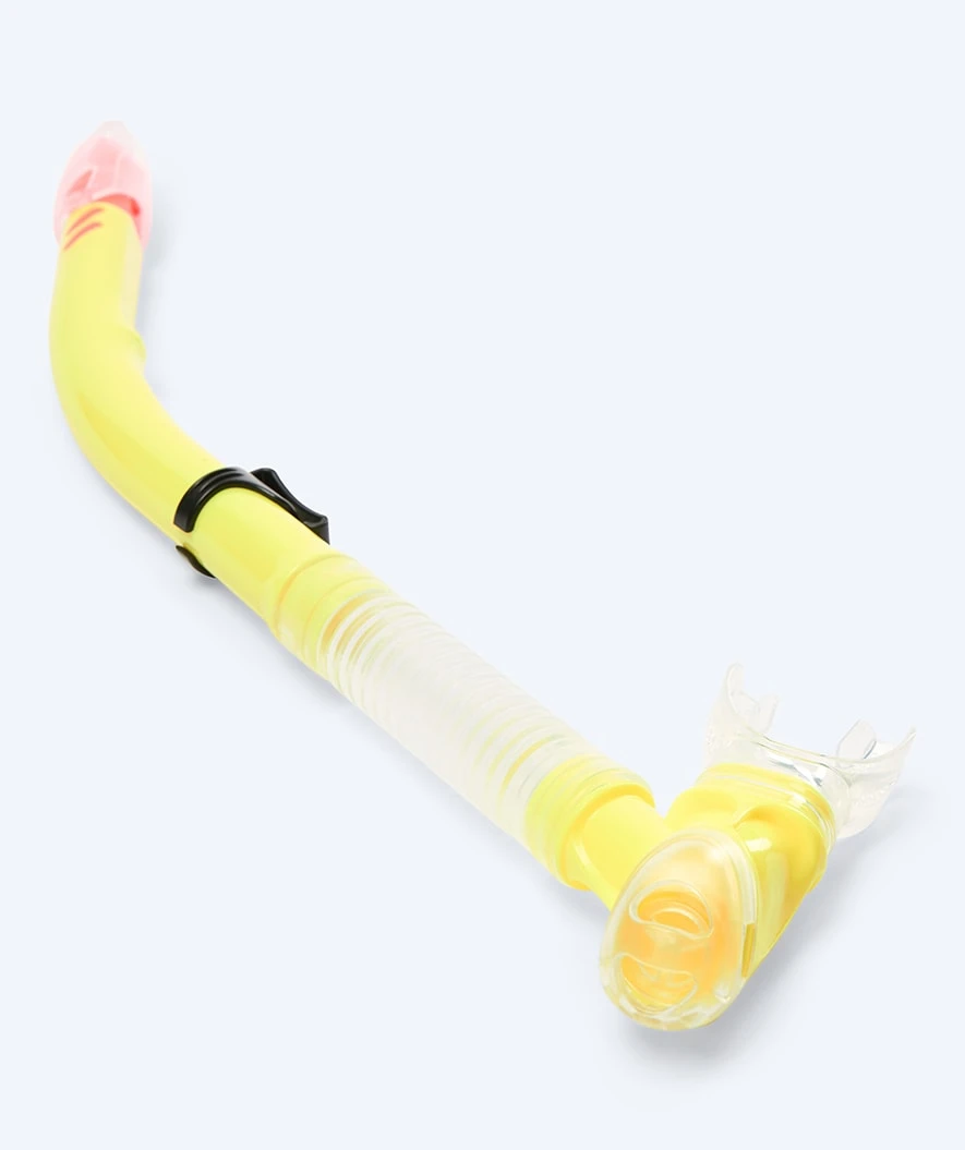 Watery Semi-Dry Snorkel Til Voksne - Hudson - Gul - Bilde 2