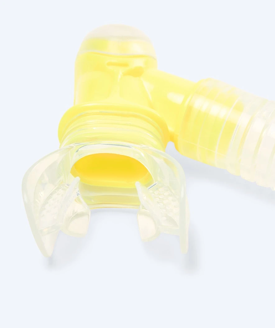 Watery Combo Snorkelsett Til Voksne - Hudson Semi-Dry - Gul - Bilde 9