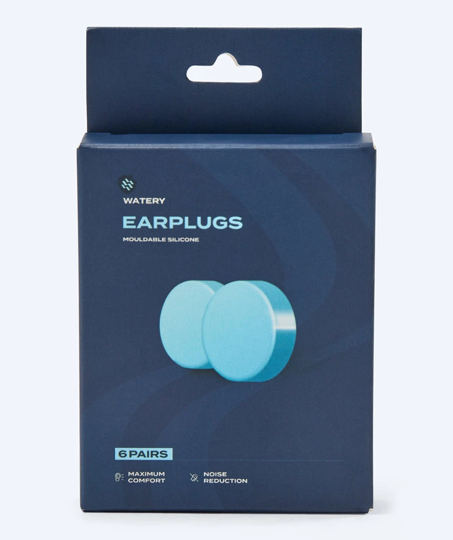 Watery ørepropper Til Børn - Indra 6 Par - Blå - Bilde 3
