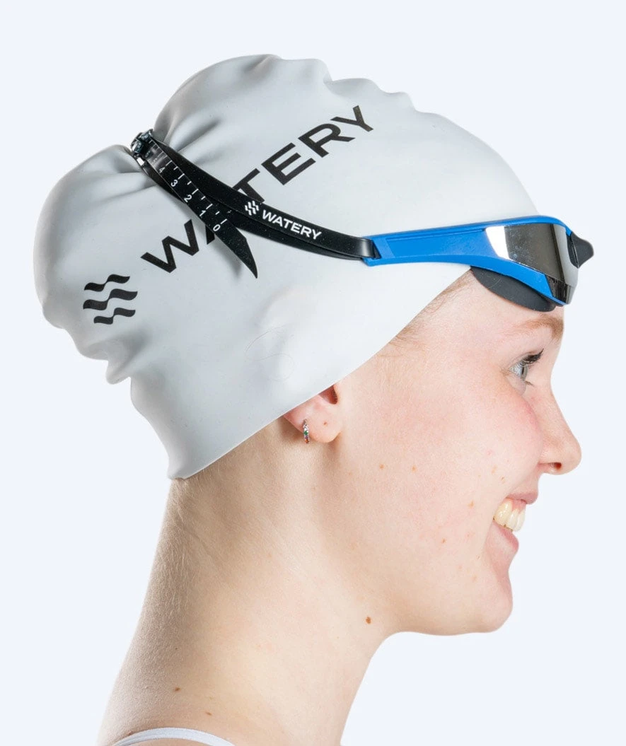 Watery Svømmebriller - Instinct Elite Mirror - Blå/sølv - Bilde 10